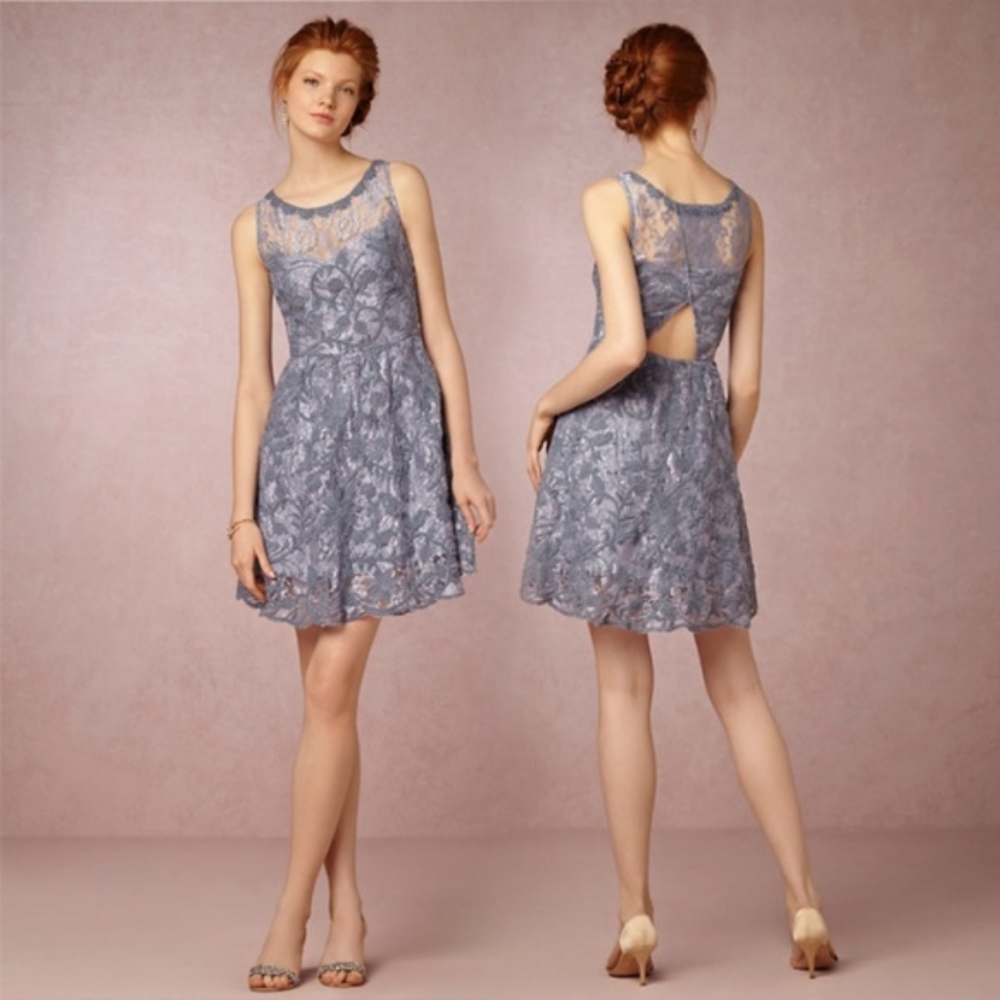 Yoana Baraschi | Bhldn Hydrangea Piper Dress | Color: Blue | Size 0